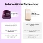 Foxtale Skin Radiance Detan Face Mask for Instant Tan Removal|Lactic Acid & Kaolin Clay|Brightening & Glowing|Removes Blackheads, Whiteheads & Dullness | All Skin Types|Men & Women, 12g - Image 5