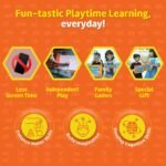 Magnetic Fun Art Puzzle - Vehicles|4-in-1 Travel Friendly Educational Toy with Writable Board|50 Magnetic Pieces with Informative Flash Cards |Birthday Gift for Boys & Girls Age 3,4,5 & 6 yrs - Image 9