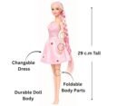 EL FIGO Fashion Girl Doll/Doll Toy for Kids/Doll for Girls with Accessories (Multicolour) - Image 2
