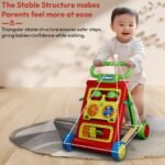StarAndDaisy Baby Walker/Multipurpose Push Walker for 0-24 Months (Push Walker - Orange) - Image 7