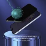 Amazon Brand - Solimo Edge-To-Edge Protector Privacy Tempered Glass for iPhone 14, iPhone 13 and 13 Pro (6.1 Inch) with Easy Self Installation Kit | Black - Image 5