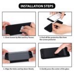 Military-Grade Tempered Glass Screen Protector for Samsung Galaxy A06 / F06 / M06 / A07 / F07 / M07 Edge to Edge Coverage with Easy Self-Installation Kit - Image 8