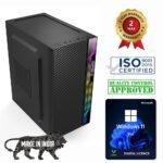 Desktop PC, Core i7-GEN4 | 16GB RAM | 512GB NVMe SSD | 5G WiFi & Bluetooth, HDMI, VGA, LAN | USB 3.0 | Windows 11 Pro License & Office 21 | 2 Year Warranty (Copper CPU Fan,i7GEN4,512GB NVMe) - Image 7