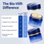 Bio-Essence Bio-Vlift 4V Face Lifting Cream, Firming, Tightening, Double Chin Firming, Hyaluronic Acid, Fermented Rice, Niacinamide, Face Moisturizer for Women, Ideal for All Skin Types, Anti Ageing, 45g - Image 7