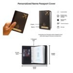 Aica Personalized Name & Charm Leather Wallet Mens Combo Giftset (Black) | Customized Valentine�s Day Valentine Propose Day Gift For Men Boy Husband Father Boyfriend Friend Family Lover Office Couples - Image 5