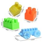 DIY Building Blocks Set for Kids, 200 Pieces Construction Toy with 32 Wheels, Build 8 Toy Cars, STEM Educational Building Kit, Creative Learning Blocks for Boys & Girls 3+ Years - Image 3