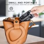 Foldable Mobile Stand Adjustable Phone Holder & iPad Stand, Black - Image 3