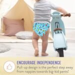 VParents Padded Underwear for Babies and Toddlers with 3 Layers of Cotton Padding Potty Training Pull Up & Diaper-Free Time Pack of 4 (1-2 years) Lion car Heart Galaxy - Image 2