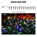 One94Store LED Pixel String Light Pack of 1 – 36 Ft Copper Wire Fairy Lights, Bright Multicolor Decorative Lights for Diwali Decoration, Home Décor, Pooja, Festival, Christmas, Wedding & Party - Image 4