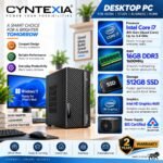 Cyntexia Core i7 Desktop Computer PC | Core i7-4770 4th Gen | 16GB RAM | 512GB SSD | Windows 11 Pro | Office 2021 | HDMI, VGA, USB 3.0, Ethernet | 2 Yr Warranty | Tower Computer for Home and Business - Image 2