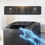 Godrej Smart Choice 7 Kg 5 Star with 5 Years Comprehensive Warranty, AI Tech, Fills Tub At ~0 Water Pressure, Fully-Automatic Top Load Washing Machine (WTEON ALP 70 5.0 FDUN GPGR, Graphite Grey) - Image 3