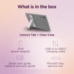 Lenovo Tab | 10.1" Display, 4G (LTE) + Wi-Fi (Calling)| 4 GB RAM+64 GB ROM (Expandable up to 1 TB), MediaTek Helio G85,Metal Body, Dual Speakers with Dolby Atmos, Android 14, 5100mAh Battery, Grey - Image 7