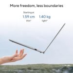 ASUS Vivobook S14, Intel Core Ultra 5 225H, Intel iGPU,16GB RAM,512GB SSD, FHD+,14",60Hz,Windows 11,M365 Basic (1Year)*,Office Home 2024,Cool Silver,1.4 Kg, S3407CA-LY060WS, Metallic Design Laptop - Image 6