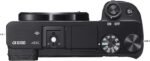 Sony Alpha ILCE 6100 24.2 MP Mirrorless Digital SLR Camera Body only | APS-C Sensor | Fast Auto Focus, Real-time Eye AF, Real-time Tracking | 4K Vlogging Camera - Black - Image 4