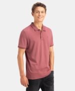 Jockey 3912 Men Super Combed Cotton Rich Solid Half Sleeve Polo T-Shirt - Image 2