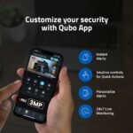 Qubo Smart Cam 360° 3MP | No SD Card Required, Records Directly on Cloud | 2026 Edition - by Hero Group | STQC Certified | AI Person Detection | Intruder Alarm | Night Vision | Two-Way Talk - Image 9