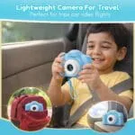 Toy Imagine Kids Digital Camera Toy 3.0MP 1080P Video Camera with 2-Inch Screen & 32GB Capacity USB Rechargeable with Games,Filters,Time-Lapse Educational Birthday Gift for Boys & Girls Age 3–12(Blue) - Image 7