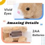 Hopping Walking Bunny Toy with Sounds, Jumping Rabbit Wiggling Ears, Twitching Mouth and Nose, Educational Interactive Bunny Rabbit Toy for Baby Kids - Image 7