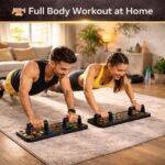TWINZFIT Premium Foldable Push-Up Board 15 in 1 with Color-Coded Muscle Targets – Portable Fitness Training System for Chest, Shoulders, Back, and Triceps – Home Gym Workout Equipment - Image 5