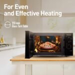 Panasonic 20 L Solo Microwave Oven (NN-SM25JBFDG,Black) - Image 4