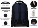ADISA Laptop Backpack for Men and Boys - College Bag with Padded Laptop Compartment upto 15.6 inch for Office, Travel, School - Casual Laptop Bag Pack - Image 4