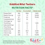 Kiddikind Millet Teethers for Babies 6+ Months | Healthy Baby Teething Snacks | No Maida, No Sugar, Preservative Free | Easy to Digest Finger Food | Rich in Dietry Fibre | Baked Not Fried - Image 6