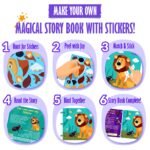 Funtad Stickers Mess-Free DIY Art Activity & Story for Kids - Hunt & Match |550+ Stickers Number Matching Story-Based Learning Toy with 10 Boards|Screen-Free Fun| Gift For Boys & Girls Age 5,6,7,8,9,10 yr - Image 2