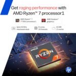 HP All-in-One, AMD Ryzen 7 7730U (16GB DDR4, 512GB SSD) IPS, Three-Sided, Micro-Edge, Anti-Glare, FHD, 23.8''(60.5 cm), Win 11 Home, Office 24, 5.27kg, FHD IR Camera, 24-cr0023in - Image 2