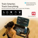 Maxpro Optira Plus 6Hp Peak BLDC Motor|18km/h Speed |16 Level Motorized Incline |Bluetooth Speaker|FitShow App |130Kg User Weight |Auto Incline Hydraulic Foldable Multifunction Treadmill for Home use - Image 8