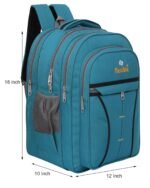 60L Large 3-Compartment Spacious Durable School Bag For 5Th To 10Th Class,College Bag,Tution Bag and Travelling Backpack Waterproof For Both Boys And Girls - Image 5