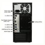 CPU i7 Desktop PC (Core i7-4th II 16GB RAM II 512GB SSD II Licenced Win 11 Pro II Office 2021 II 5G WiFi & Bluetooth v5.0 II USB 3.0 II Copper Fan) - Image 2