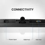 FRONTECH 20 Inch (50.8 cm), LED, HD 1600 x 900, 60Hz, Black, 16.7M Colors, Wall Mountable, Slim & Stylish Design, HDMI, VGA, Built-in Power Supply Monitor (MON-0054) - Image 4