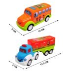 PRIME DEALS Unbreakable Pull Back Vehicles| Push and Go Crawling Toy for Kids & Children, Power Friction Cars for 3+ Years Old Boys|Girls (Pack of 7)., Multicolor - Image 5