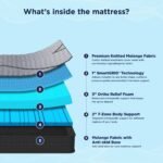 The Sleep Company SmartGRID Orthopedic Pro - Doctor Recommended Mattress | Japanese Patented Technology | 7 Zone Support for Back Pain Relief | 10 Year Warranty | King Size Firm Bed Mattress 78x72x6 - Image 3