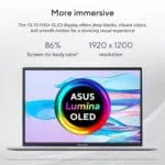ASUS Vivobook 16,Smartchoice, 13th Gen, Intel Core i5-13420H,16GB RAM,512GB SSD,FHD, OLED,Win 11,M365 Basic (1Y),Backlit Keyboard,Office 2024,Silver,1.88 kg,X1605VA-SH1952WS, Thin & Light Laptop - Image 4