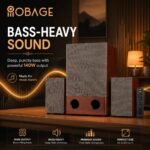 OBAGE Newly Launched Premier-6 2.1 Home Theatre System | 140W Output | 6.5" Woofer & Dual 3" Drivers in Each Satellite | Bluetooth 6.0, Digital Bass, Mid & Treble Control | Deep Bass Sound - Image 6