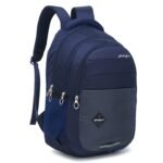 NORTH ZONE Lightweight school bags Backpacks for Boys Girls Stylish men and women Casual Travel Laptop Bag College office (Navy Blue) 40L - Image 3
