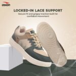ASIAN Men THUNDER-07 Stylish Casual Mid Top Sneaker and Trendy Shoes with Laces for Men & Boys, Perfect, College, Parties and Outings, Lightweight, Comfortable, and Durable for All-Day Use - Image 5