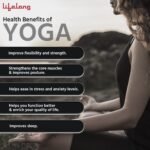Lifelong LLYM92 Yoga mat for Women & Men EVA Material 4mm Anti-Slip Mat for Workout|Exercise Mat For Home Gym | Yoga Mat-For Gym-Workout and Yoga Exercise I Grey - Image 5