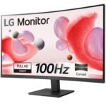 LG 32MR50C 80 cm (31.5 Inch) Full HD Curved (1920x1080) VA PC Monitor w/ 100Hz, 5ms (GtG), AMD FreeSync, D-Sub, 2xHDMI, Tilt Adjustable Anti-Glare, 3-Side Virtually Borderless Design, NTSC 72% (Black) - Image 10