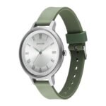 Sonata Polyurethane Silver Dial Analog Watch for Women-87049PP11W - Image 3