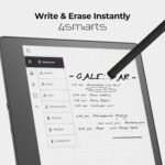 4smarts Magnetic Stylus Pen for Kindle Scribe, Remarkable 2, BOOX, Wacom – EMR Pen with 5 Replacement Nibs, Auto Wake, Palm Rejection, No Battery Needed - Image 5