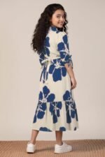 Fashion Dream Girls Rayon Floral Printed Maxi Dress | Girls Daily Outfit | Casual Ware | Western Dress - Image 2