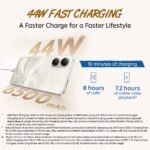 iQOO Z11 Lite 44W 5G (Solar Flame, 6GB RAM, 256GB Storage) | 6500mAh Battery with 44W Fast Charging* | Dimensity 6300 with 579k+ AnTuTu Score* | OriginOS 6.0 with AI Creation* & Private Space - Image 7