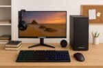 TECNICO Business All-in-One Desktop Computer Set, i7 4th Gen, 16GB RAM, 512 SSD, 22-inch HD LED Monitor, Integrated Graphics Card, Keyboard Mouse & Speaker - Image 6