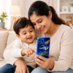 Kids Phone – Rechargeable Toy for Kids with 24 Learning Modes | Talking Dummy Mobile for Boys & Girls Age 2–12 | Educational Mobile Phone Toy with, Music & Games Flash Card - Image 7
