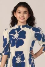 Fashion Dream Girls Rayon Floral Printed Maxi Dress | Girls Daily Outfit | Casual Ware | Western Dress - Image 3