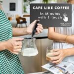 Coffee Frother Electric Rechargeable Coffee Maker Machine for Home Electric Coffee Frother Machine & Milk Whisker with Dual Spring Tech GetSetNova | 1 Year Warranty - Image 6