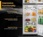 Whirlpool 235 L 3 Star Frost-free inverter Double Door Refrigerator (IF INV 278 LUNAR STEEL(3S) CONV-Y, 2026 Model) - Image 4