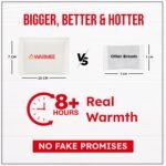 WARMEE Hand Warmers (Pack of 6 Pairs )| Air-Activated Self Heating Warmers | 8+ hours Long-Lasting Heat | Safe, Natural & Disposable Heat Packs for Winter, Travel, Camping & Outdoor Use - Image 2